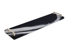 Black quartz marble effect chopping boards