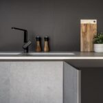 Dekton Kovik revestimiento de puertas de gabinetes