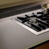 Encimera con quemadores a gas Dekton Sirocco