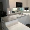 Encimera de porcelánico con fregadero Dekton Vera