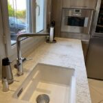 Encimera de porcelánico con fregadero Dekton Nilium