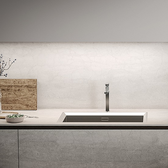 laminam pietra di savoia perla kitchen worktop
