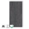 muestra Laminam Pietra Di Savoia Antracite bocciardata 3 mm