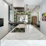 Encimera con vitrocerámica Dekton Bergen