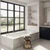 Revestimientos de bañera paredes y suelos de porcelánico Dekton Helena