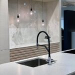 Dekton Helena isla de encimera y salpicaderos