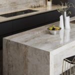 Isla de cocina envolvente Dekton Taga