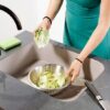 Fregadero Silestone Integrity ONE L integrado Desert Silver