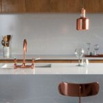 cocina elegante con Silestone Eternal Serena