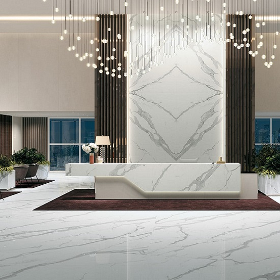 Infinity Classic Statuario hotel lobby