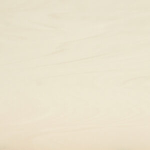 Close-up de superficie Neolith Arena con borde metálico, en tono beige uniforme y textura fina.