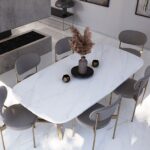 Tope mesa de cuarzo y pisos Silestone Ethereal Glow
