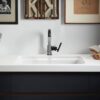 Encimera con fregadero de baño Silestone Miami Vena