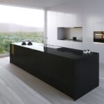 Isla de cocina Silestone Negro Tebas