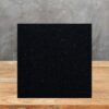 Muestra de cuarzo Silestone Negro Tebas