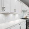 Encimera con quemadores a gas Silestone Snowy Ibiza suede
