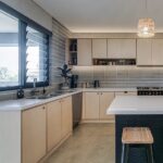 Cocina moderna Silestone Stellar Blanco
