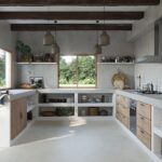 Dekton Argentium Cocina estilo rústico