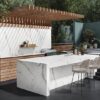 Dekton Daze cocina e isla para exteriores