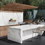 Dekton Daze cocina e isla para exteriores