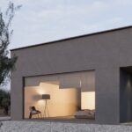 An outdoor wall in Dekton Micron