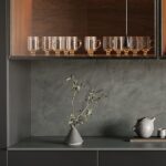 a Dekton Micron kitchen splashback and a Dekton Micron 12mm thick worktop