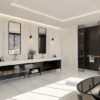 Dekton Neural Revestimientos de baños paredes fregadero y suelos de porcelánico