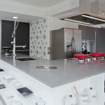 cocina blanca Silestone Blanco Norte