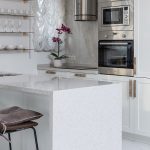 isla de cocina Compac Luna