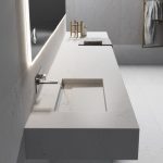 fregadero de baño Compac Unique Arabescato