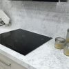 encimera de cocina y salpidacero Compac Volcano Cloud