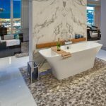 pared de baño Dekton Aura