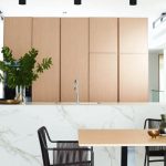 cocina moderna con encimera Dekton Aura