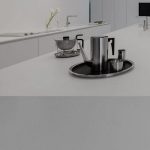 isla de cocina en mármol Blanco Thassos