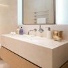 lavabo de mármol Crema Marfil