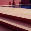 escalones exteriores de caliza Niwala pink