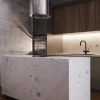 isla de cocina Naturamia Calacatta Boheme vintage