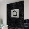 revestimiento de pared en mármol Negro Canfranc