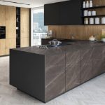 peninsula de cocina Techlam Ferox