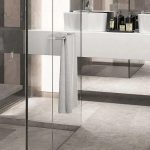 Lavabo y pared Techlam Quartzite