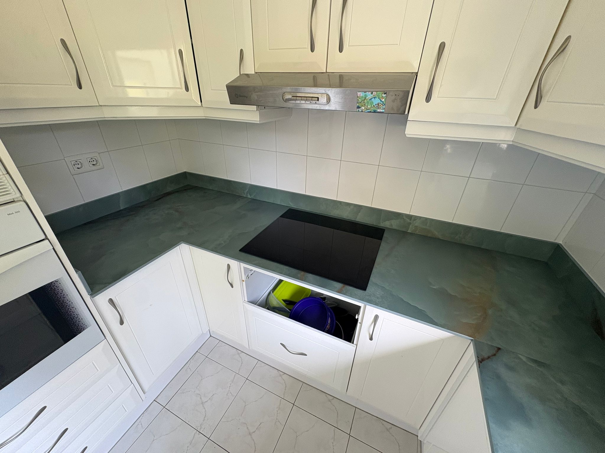 encimera Ascale Onice Seagreen countertop