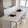 isla cocina Coverlam Blue Stone Gris