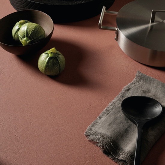 encimera Sapienstone Balance Marsala Red