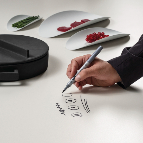 tope de mesa Sapienstone Uni Ice