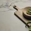encimera de cocina Sapienstone Arabescato 4D
