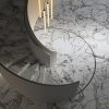 escalera y suelo Xtone Invisible White