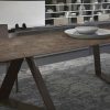 tope de mesa porcelanico Laminam Porfido Marrone