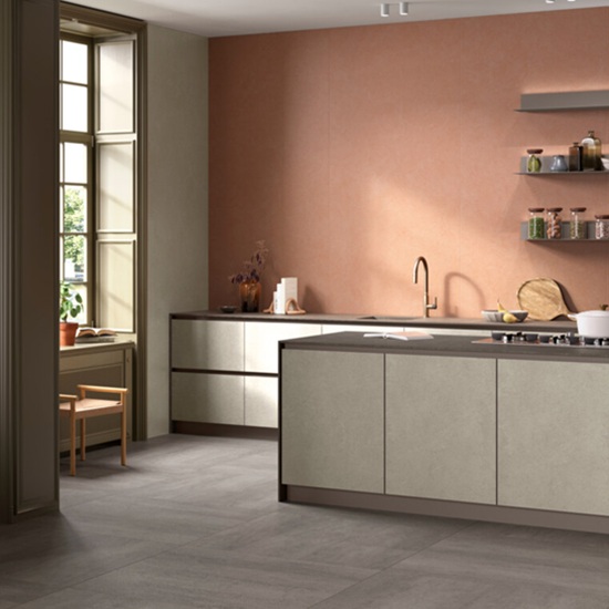 cocina Laminam Acero Gemini