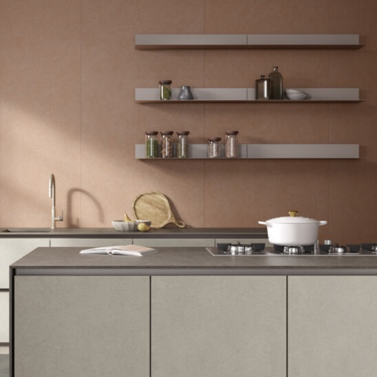 salpicadero Laminam Acero Gemini