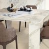 tope de mesa Laminam Arabescato Gold